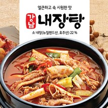 우리존 강남 내장탕 1봉(600g) 할머니의 손맛이 담긴 간편조리식품, 07.내장탕600g/팩