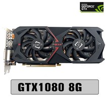 SHELI-51RISC GTX1080 8GB 게임용 비디오 카드 그래픽 GPU 데스크탑 컴퓨터 게임 맵 1080Ti 1070, [01] GTX1080 8GB, 01 GTX1080 8GB