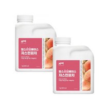 (흥국에프앤비)맘스리얼베이스자스민피치1kg 2개