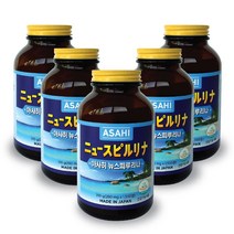 일본 아사히고도 아사히 뉴스피루리나 1550정 대용량, 5개