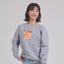 키밍 시바견 SHIBA 캐주얼 맨투맨 후드티 WR