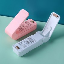미니 실링기 비닐접착기, 2개 1set, 컬러랜덤