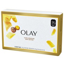 Olay Ultra Moisture Shea Butter Beauty Bars 올레이 울트라 모이스처 시어 버터 뷰티 바 141g 16개입
