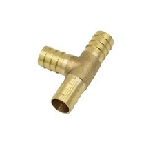 유수분리기14mm 티 커넥터 황동 T 유형 물 튜브 분리기 스플리터 호스 어댑터 1 개, 01 14mm