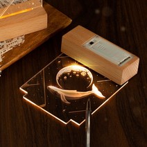 DIY 무선 아크릴 무드등 조명 만들기 키트 미니 알뜰형, 없음