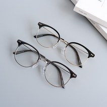 알리 남자 여자 하금테 투명 안경테 뿔테 패션 안경