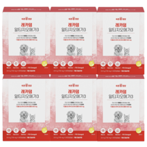 바른뉴트리펫 레카덤 알티지 오메가3 강아지 고양이 애견 반려동물 개 영양제 캡슐 심장 간 피부 털개선 눈 관절, 6개, 면역력 강화