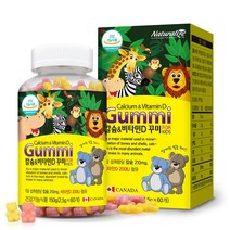 네추럴라이즈 칼슘 앤 비타민D 꾸미 60p, 60정, 1개, 1개, 60정