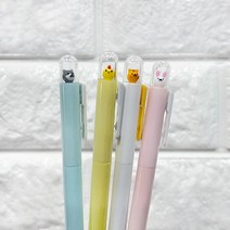 와썹니들볼펜 10개세트 / 나만의 개인별 각인 소량인쇄, 파랑-10개세트