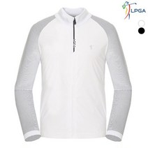 LPGA [LPGA] 남성 하이브리드 니트 방풍 가디건(L191KC201P)