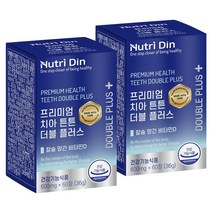 뉴트리딘 프리미엄 치아 튼튼 더블 플러스, 60정, 2개