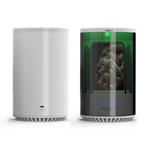 넥스트 LED 스마트 멀티 살균기 휴대폰충전 휴대용 마스크 시계 칫솔 오존방식살균 스마트살균, 화이트