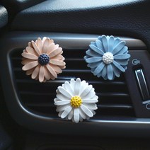 미니 데이지 자동차 석고방향제 차량 송풍구 방향제 석고리필액5ml 증정 답례품 기념품 선물, 그린, 석고리필액10ml(주문향동일), [프리미엄]힐링포레스트