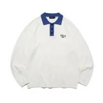 예일 PK 니트 ARCH LOGO KNIT IVORY