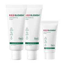 닥터지 레드 블레미쉬 클리어 수딩 크림 70ml (튜브형) x 2개, 수딩크림 70ml (단지형) x 3개