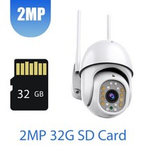 가정용cctv 스마트폰cctv 카메라 5 와이파이 야외 3 디지털 줌 무선 비디오 감시 추적 보안 .265 2, 06 2MP Add 32G Card_03 AU 플러그