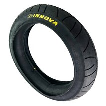 INNOVA-20x4.0 1/4 로드 바이크 팻 타이어 20 인치 전기 자전거 로드 오토바이 외부 빅팻 타이어 튜브 포함 사이클링 바이크 부품, 02. Black Tire and Tube