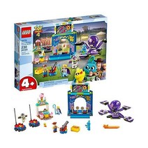 레고 LEGO 디즈니 픽사 토이 스토리 4 버즈 라이트이어 & 우디 카니발 매니아 10770 키트 슈팅 게임 캐릭터가 포함된 플레이 세트(230개), Standard