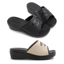 이중쿠션오픈중 여성/사무실/슬리퍼/통굽/실내화/간호