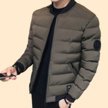 남자 작업 작업용 항공 점퍼 간절기 배달 정비 중학생 방한 패딩 블루종