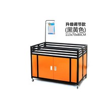 푸드트럭대여 두꺼운 슈퍼마켓 프로모션 테이블 스택 헤드 디스플레이 스탠드 접이식 플로트 트럭 쇼핑몰 자동차, 30/살구