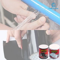쉬운 강력 보수 누수테이프 블랙 화이트 택1 배수관 물탱크 스피드보수 시공 방수패치, 화이트(10x150cm) 1P