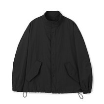[빠른출고]/SECONDMONO 컨템포러리 크롭 필드 자켓4 블랙 COOSJP030BLACK CONTEMPORARY CROP FIELD JACKET4 BLACK