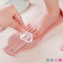 조이멀티 유아 발사이즈 측정기 (60-200mm) 204020 아기발재기 유아발재기 신생아발다닥자 신생아발재기, 옵션(선택)_블루