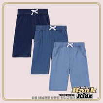 [ 인디고키즈 ] 시그니처 릴렉스핏 5부 데님팬츠 IKTH224L1