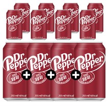 코카콜라 음료 닥터페퍼 (355ml), 12개, 355ml