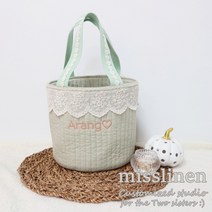 [패턴] 데이지백 - 미스리넨 패턴 - 미싱 재봉틀 퀼트 도안