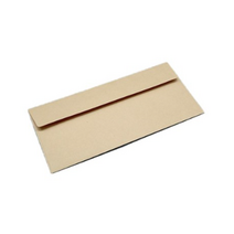 단단한 크라프트지 종이 봉투 175 x 85 mm, 125개