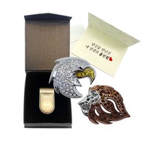 큐빅동물 볼마크 필드용품 볼마커 선물세트, 호랑이