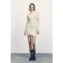 독일 자라 ZARA 케이블 니트 드레스 156655
