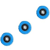 바팡모터 3pcs 36t 전기 자전거 휠 허브 베어링 서클립이있는 유성 기어 모터 미드, 푸른