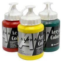 [동화오피스] 알파 아크릴물감 대용량 250ml / 일반색 낱색, 925 Burnt Umber