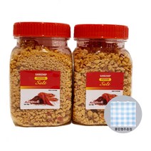 베트남 과일 양념 소금 MUOI OT TOM 새우소금 2개 클린행주증정, 80g*2개+행주1개