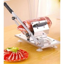 탁상용 육절기 육세절기 다짐육 골절기 육회써는기계, 뉴 슬라이서 블랙