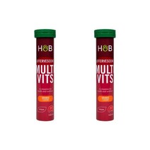 Holland & Barrett 홀랜드앤바렛 멀티비타민 20 발포정 Multivitamin Effervescent 20 Tablets, 2개
