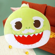핑크퐁 아기상어 알렉 얼굴 낮잠 큐션 캐릭터 쿠션
