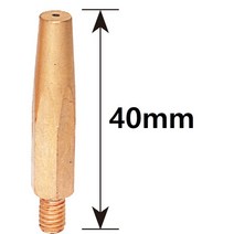 동주금속 Co2 tip 용접 부품 자동팁 0.9 1.0 1.2 1.4 1.6mm, 1.0mm