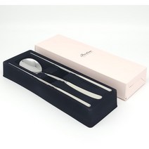 [프리스틴] 고급 한식 수저세트 프리미엄 숟가락 젓가락_1인, 색상, 쉐도우그레이