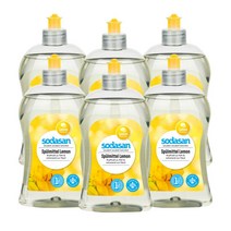 소다산 주방세제 레몬 500ml 6개, 단품