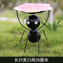 개미 장식 개미모형 개미인형 정원장식 야외 정원 작은 마당 장식 원예 장식품 철제 예술, D 타입