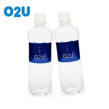 [ O2U 고농축 산소수 ] 명품생수 고급생수 천연 알카리생수 건강한 물 마시는 산소, 산소수 500ml x 40병