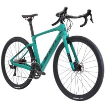 전기자전거 전기자전거렌탈 (에서 선박 us) 유럽/SA R11-R3000 탄소 섬유 자갈 도로 자전거 700 * 40C 경주, 02 Green, 01 54cm