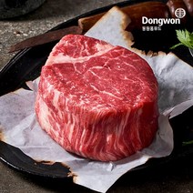 [동원][냉장] 금천한우 1++ 안심 구이용 200g 2팩, 단품
