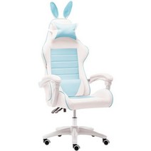 게이밍의자 게임용 편리한 사무실 wcg 컴퓨터 게임 reclining armchair, 파란색 발판 없음