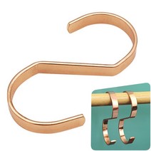 모던 디자인 S 고리 행거 로즈골드 걸이 10mm 에스 옷 주방 욕실 캠핑 거치대 후크 다용도 수납 보관 정리 진열 마스크 홀더 잡화 소품 자 생활 리빙 인테리어 감성 용품 고정