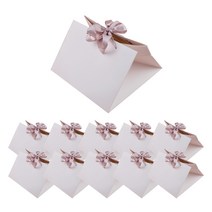 에스피 글로벌 Pack 26cm 정사각 종이 토트백 10PCS, 핑크